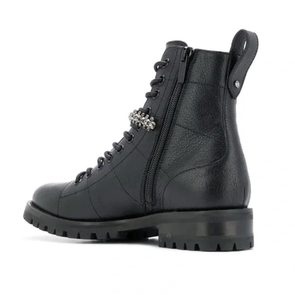 Jimmy Choo cruz Combat ankle boots - Picture 2 of 4